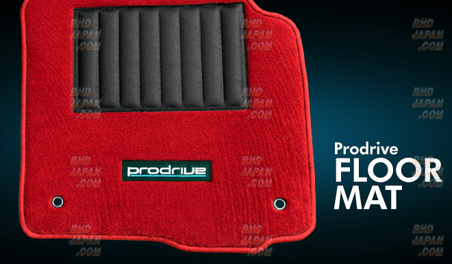 まーぼーさま専用rh1、rh2 Prodrive Floor Mat Set Red - RH1 RH2 4 Passenger - RHDJapan